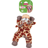 Produktbild von Zolux Friends Hundespielzeug Giraffe Olaf Plüschspielzeug aus Polyester Braun Bunt Größe L