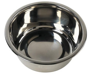 Zolux Futternapf aus Edelstahl in Silber – Bild 1 von 2