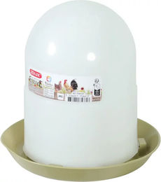 Produktbild von Zolux Futtersilo aus Kunststoff für Hühner in Grün und Weiß