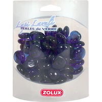 Produktbild von Zolux Glasperlen aus Lapislazuli Bodengrund für Fische in Blau und Weiß