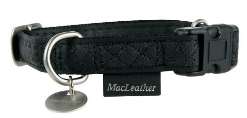 Zolux Halsband aus Kunstleder Schwarz Größe M – Bild 1 von 4