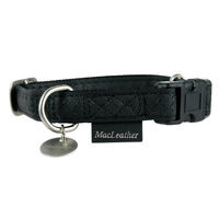 Produktbild von Zolux Halsband aus Kunstleder Schwarz Größe M