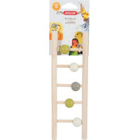 Produktbild von Zolux Holzleiter für Vögel mit 5 Sprossen aus Naturholz