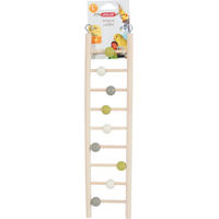 Produktbild von Zolux Holzleiter für Vögel mit 9 Sprossen in Natur Beige