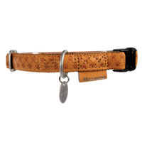 Produktbild von Zolux Hundehalsband aus Nylon in Gelb mit 35/50 cm Umfang und 20 mm Breite
