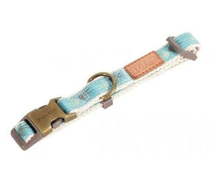 Produktbild von Zolux Hundehalsband Taiga Blau aus Polyester 40-65x2,5 cm