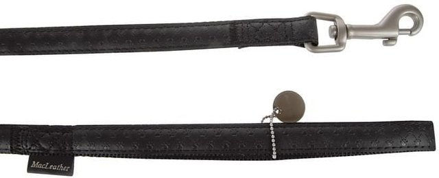 Zolux Hundeleine aus Leder Schwarz 25 mm 1,20–1,50 m - 1,2 m – Bild 1 von 3