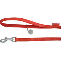 Produktbild von Zolux Hundeleine Mac Leather aus Leder in Rot 120 cm