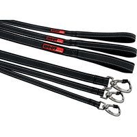 Produktbild von Zolux Hundeleine Moov Réflective schwarz 1,2m wasserabweisend mit Neopren - 1,2 m