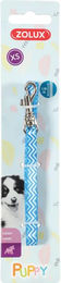 Produktbild von Zolux Hundeleine Puppy Pixie Mini Blau aus Nylon für Welpen 120 cm