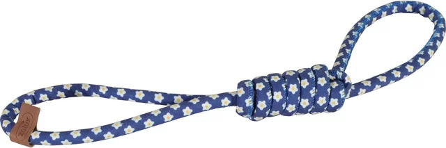 Produktbild von Zolux Hundespielzeug Flower aus Seil in Blau