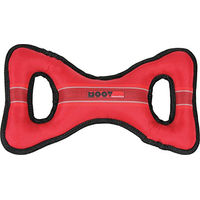 Produktbild von Zolux Hundespielzeug Hantel aus Plüsch in Rot Medium