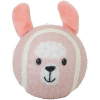 Produktbild von Zolux Hundespielzeug Tennisball Lama aus Polyester in Rosa