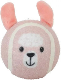 Produktbild von Zolux Hundespielzeug Tennisball Lama in Rosa aus Polyester