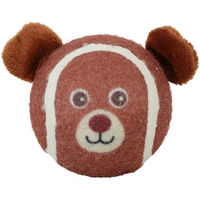 Produktbild von Zolux Hundespielzeug Tennisball Ourson in Braun aus Polyester