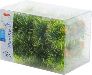 Produktbild von Zolux Idro Kleine Deko-Büsche Kunstpflanzen für Süßwasser-Fischaquarien 24er Pack
