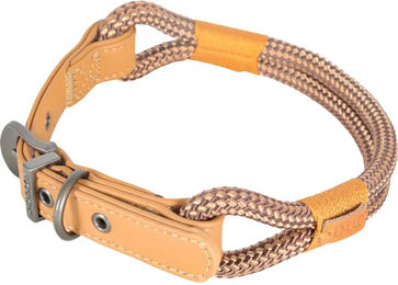 Zolux Imao Hyde Park Hundehalsband aus Kunstleder Braun 6 mm x 40 cm – Bild 1 von 4