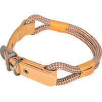 Produktbild von Zolux Imao Hyde Park Hundehalsband aus Kunstleder Braun 6 mm x 40 cm
