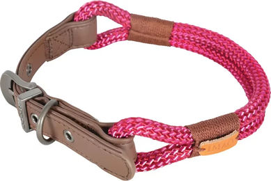 Zolux Imao Hyde Park Hundehalsband aus Kunstleder in Rosa 11 mm x 60 cm - 60 cm – Bild 1 von 3