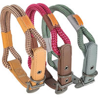 Produktbild von Zolux Imao Hyde Park Hundehalsband aus Kunstleder verstellbar Rosa