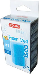 Produktbild von Zolux Iseo Aquarium Filtermedien Mittelporöse Schaumstoffpatrone Blau