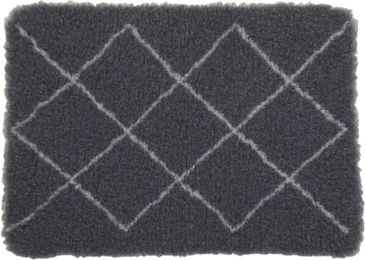 Zolux Isoliermatte für Hunde Grau mit Berbermuster 50 x 70 cm – Bild 1 von 4