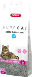 Produktbild von Zolux Katzen-Mineralstreu nicht klumpend mit Blumenduft für alle Altersstufen - 20 l