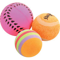 Produktbild von Zolux Katzen Spielbälle bunt 3 Stück 4 cm