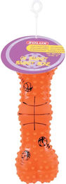 Produktbild von Zolux Kauspielzeug Beißring in Knochenform aus Silikon Orange 15 cm für Hunde