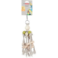 Produktbild von Zolux Kito Holzspielzeug für Papageien und große Sittiche in Bunt und Beige
