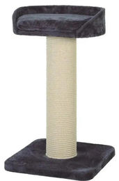 Zolux Kratzbaum Big Cat 1 für Katzen in Grau aus Sisal und Plüsch 87 cm hoch – Bild 1 von 1