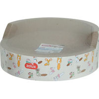 Produktbild von Zolux Kratzbrett aus Kratzpappe für Katzen in Beige und Weiß