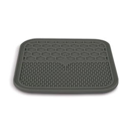 Zolux Leckmatte für Hunde aus Silikon mit Saugnapf Grau 30 x 30 cm – Bild 1 von 3