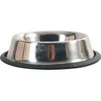 Produktbild von Zolux Love Dog Futternapf aus Edelstahl in Silber rutschfest