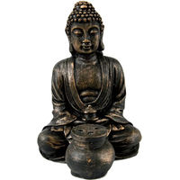 Produktbild von Zolux Luftverteiler Buddha für Aquarien aus Kunstharz in Braun als Figur und Höhle für Fische