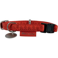 Produktbild von Zolux Mac Leather Halsband für Hunde aus Nylon in Rot