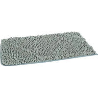 Produktbild von Zolux Mikrofasermatte für Kaninchen aus Polyester in Grau und Grün, veterinärmedizinisch zugelassen