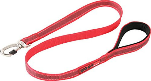 Zolux Moov Hundeleine aus Nylon, reflektierend, Rot, 120 cm lang, 25 mm breit - 1,2 m – Bild 1 von 2