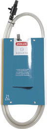 Produktbild von Zolux Mulmsauger Schlammbeseitiger mit Saugrohr für Aquarien in Weiß-Blau