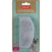 Produktbild von Zolux Nachfüllfilter Filtervlies für Hund und Katze Trinkbrunnen 2er Pack