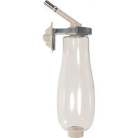 Produktbild von Zolux Nagerflasche aus Glas mit Befüllung von oben in Beige und Transparent