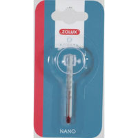 Produktbild von Zolux Nano-Thermometer aus Glas für Fische in Weiß und Transparent