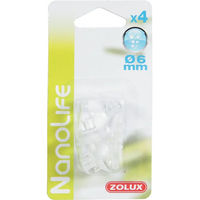 Produktbild von Zolux NANOLIFE Saugnäpfe für Aquarium Luftschläuche 4er Pack Transparent