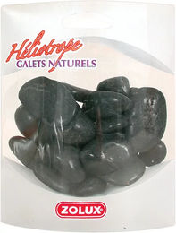 Produktbild von Zolux Natürliche Kieselsteine Schwarz für Fische