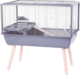 Zolux Neolife Hamsterkäfig aus Kunststoff in Grau – Bild 1 von 3