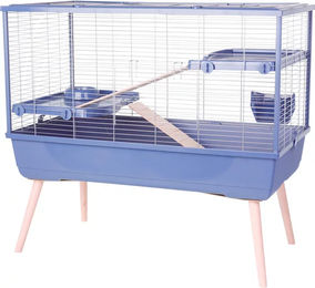 Zolux Neolife Hamsterkäfig und Kaninchenkäfig Blau – Bild 1 von 2