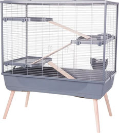 Zolux Neolife Kaninchenkäfig Grau – Bild 1 von 2