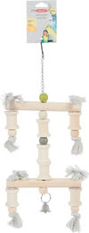 Produktbild von Zolux Paco Intelligenzspielzeug aus Holz für Papageien und große Sittiche 3er Pack