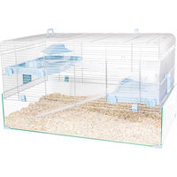 Produktbild von Zolux Panas Colour Nagetierkäfig aus Metall und Kunststoff für Hamster und Mäuse 48 x 48 x 45 cm