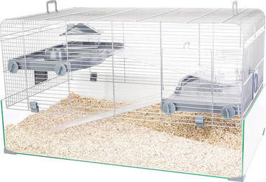 Produktbild von Zolux Panas Colour Nagetierkäfig für Hamster und Mäuse aus Metall und Kunststoff 48 x 48 x 45 cm bunt